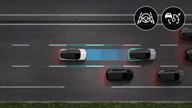 Renault Megane E-TECH Electric aktiv køreassistance